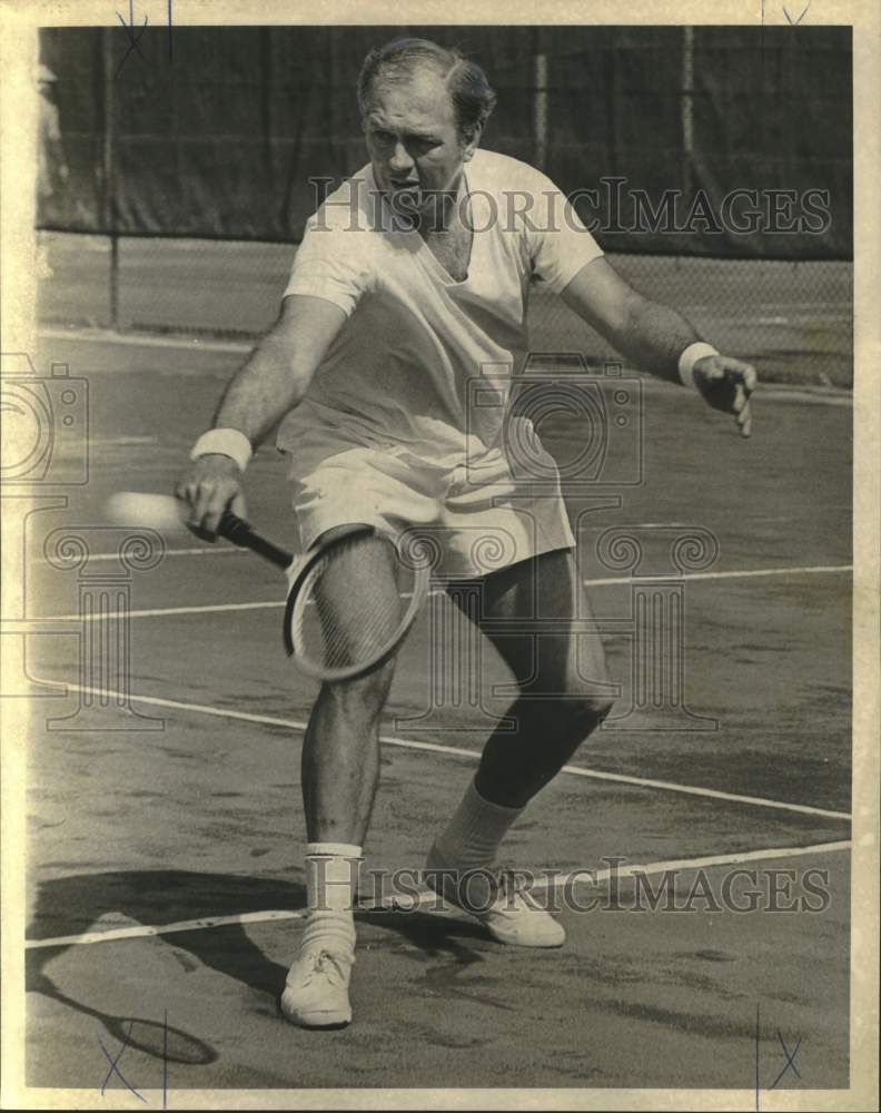 1972 Press Photo Beau Holton wins City Park Tennis Club&#39;s singles in New Orleans- Historic Images