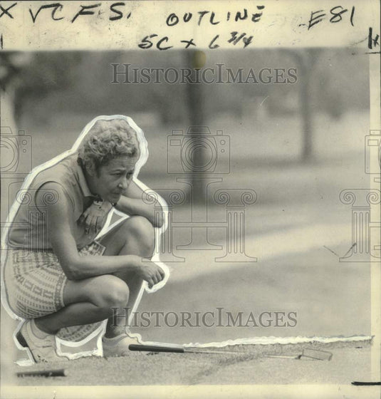 1974 Press Photo Martha Harlan- New Orleans Women's Golf Association Finalist- Historic Images