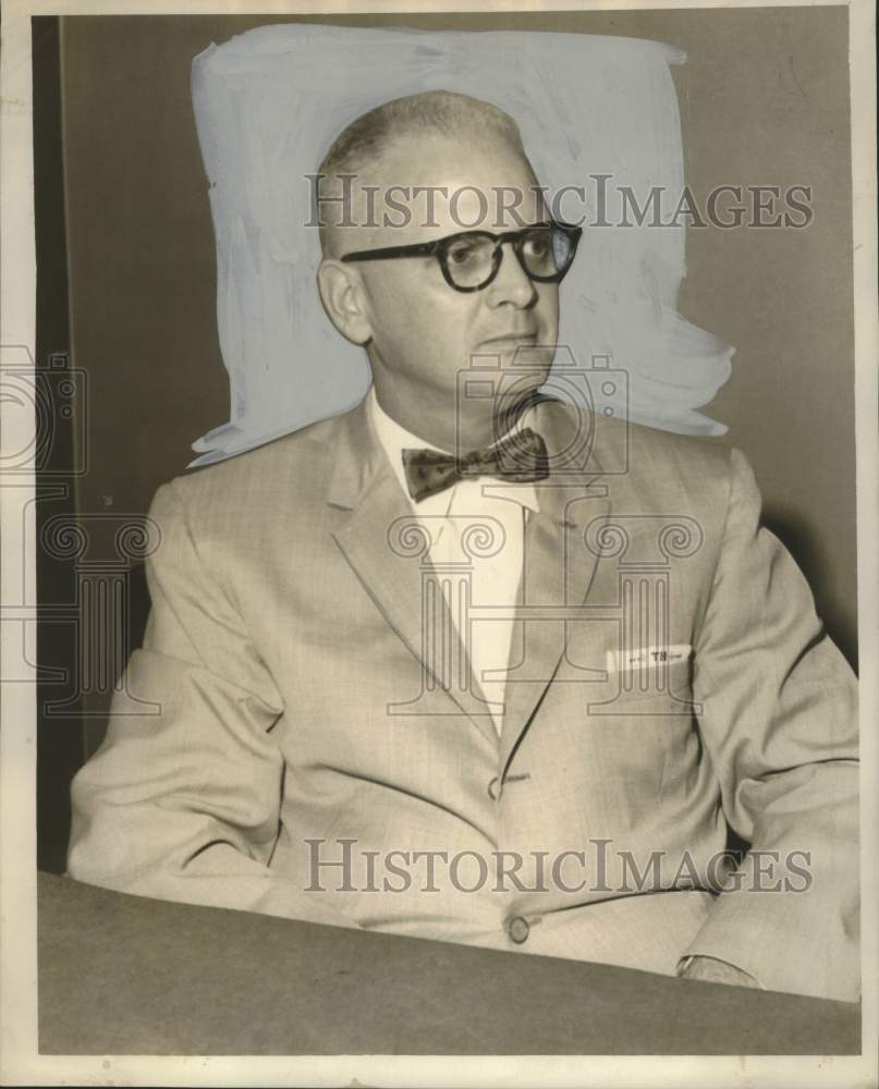 1958 Press Photo Dr. T.L. Harvey - noo27633