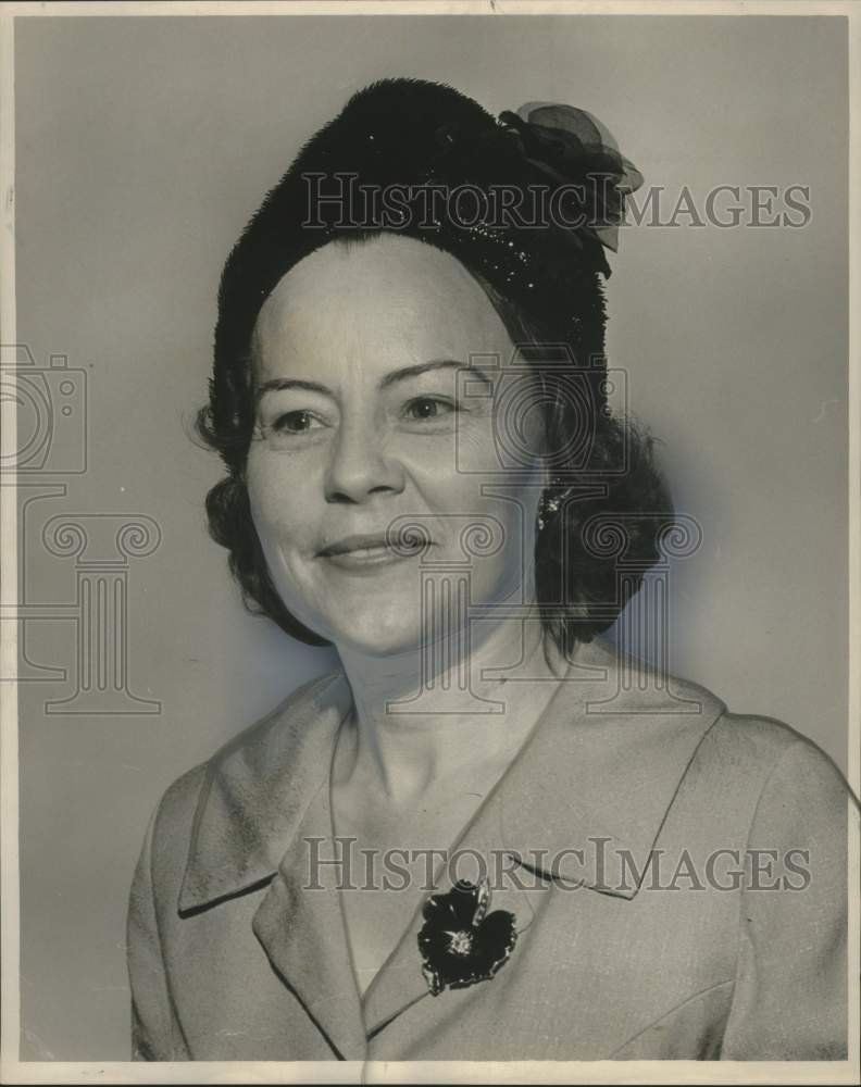 1963 Press Photo Mrs. Jack Holmes, Chairman of International Toastmistress Club