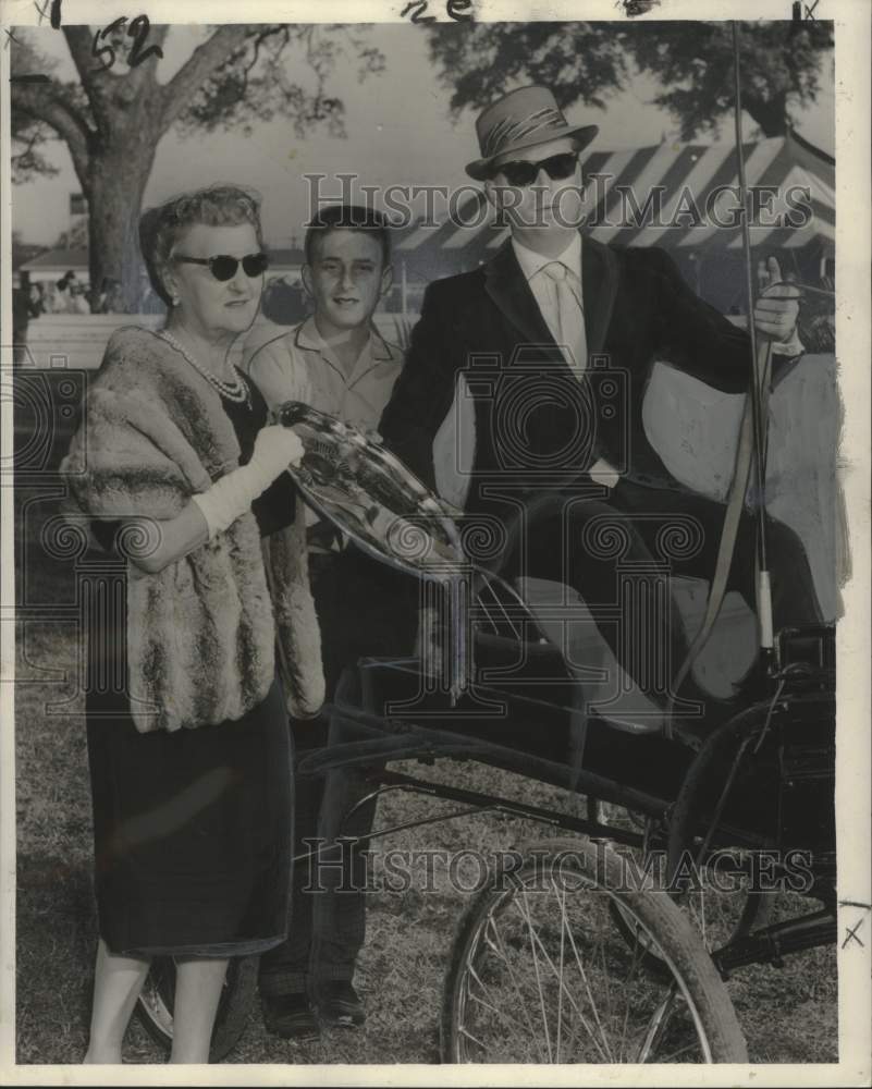 1960 Press Photo Fine harness junior stake winner-New Orleans Charity Horse Show- Historic Images