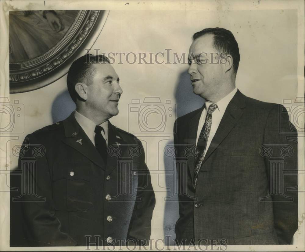 1959 Press Photo Speakers at Graugnard Memorial Lecture, Tulane University