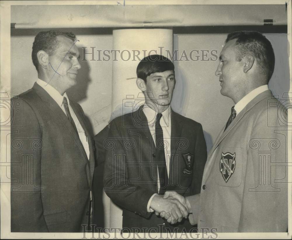 1968 Press Photo Lyn Hebert, quarterback for state champion Class AA Hahnville- Historic Images