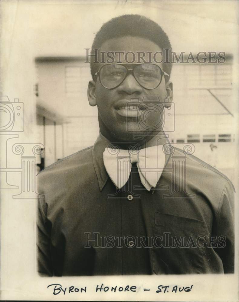 1975 Press Photo Byron Honore, St. Augustine sports - noo28881