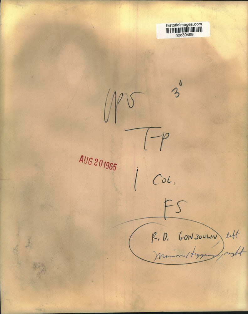 1965 Press Photo Fish Weighed at Competition by Marion Higgins, R.D. Gonsoulin