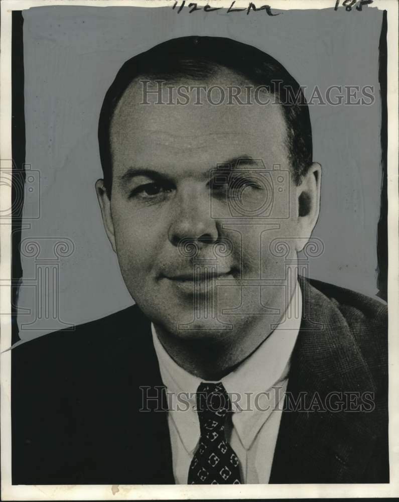 1960 Press Photo Robert Charles Hill, United States ambassador to Mexico- Historic Images