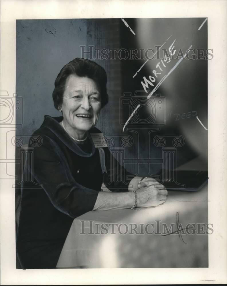 1966 Press Photo Judge Sarah T. Hughes - noo30623
