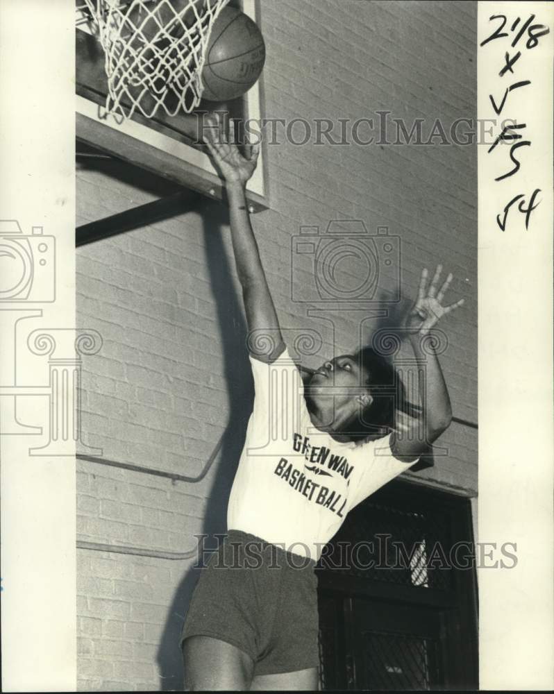 1978 Press Photo All-Stater Sharon Hill-Domino&#39;s Team- Southern AAU tournament- Historic Images