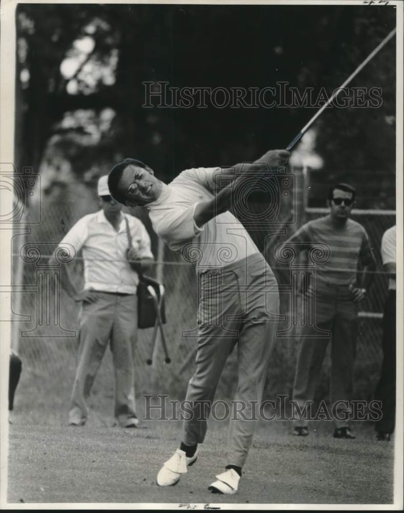 1970 Press Photo Dave Hill at Greater New Orleans Open at Lakewood Country Club