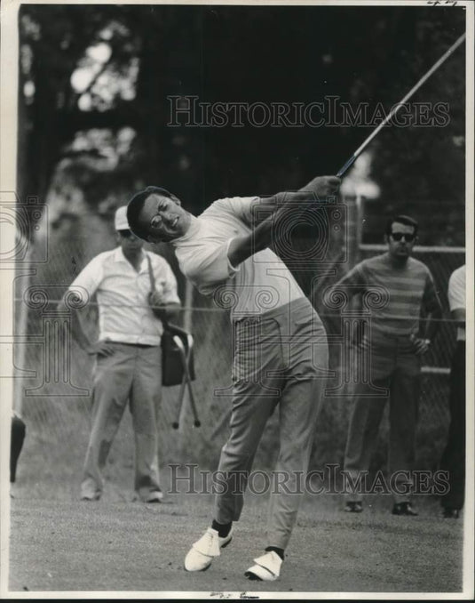 1970 Press Photo Dave Hill at Greater New Orleans Open at Lakewood Country Club