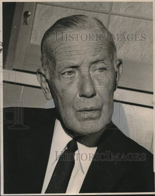 1963 Press Photo Charles A. Horrworth, American Hotel & Motel Association