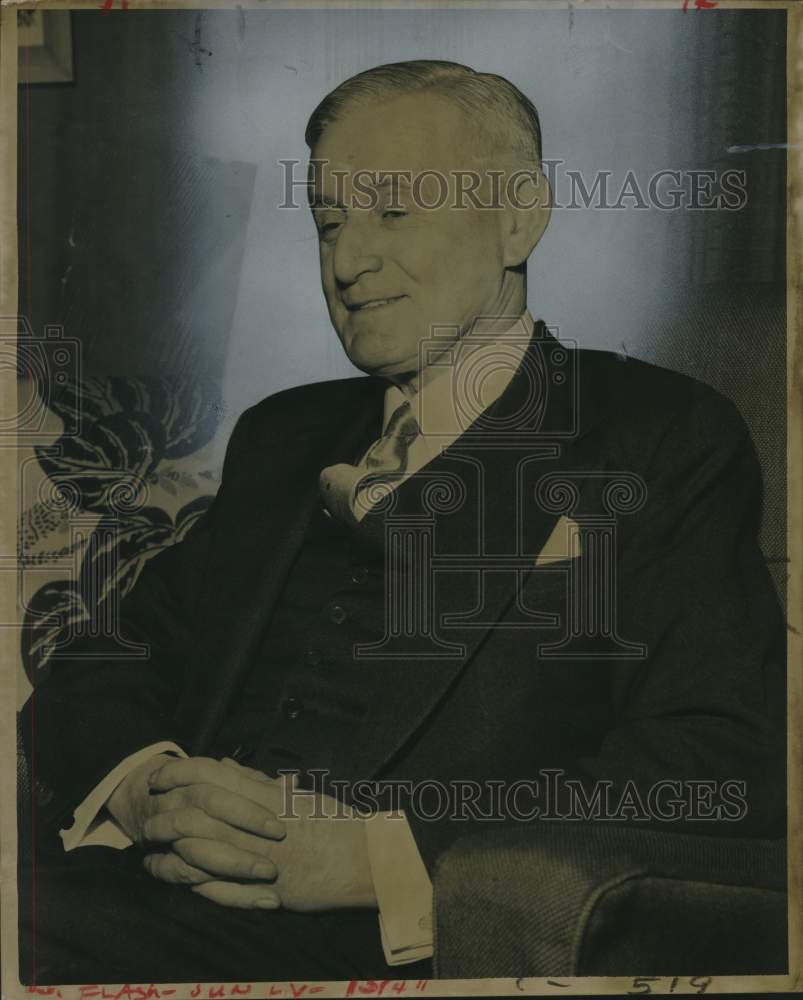 1957 Press Photo John J. Hearne, Irish Ambassador - noo30932