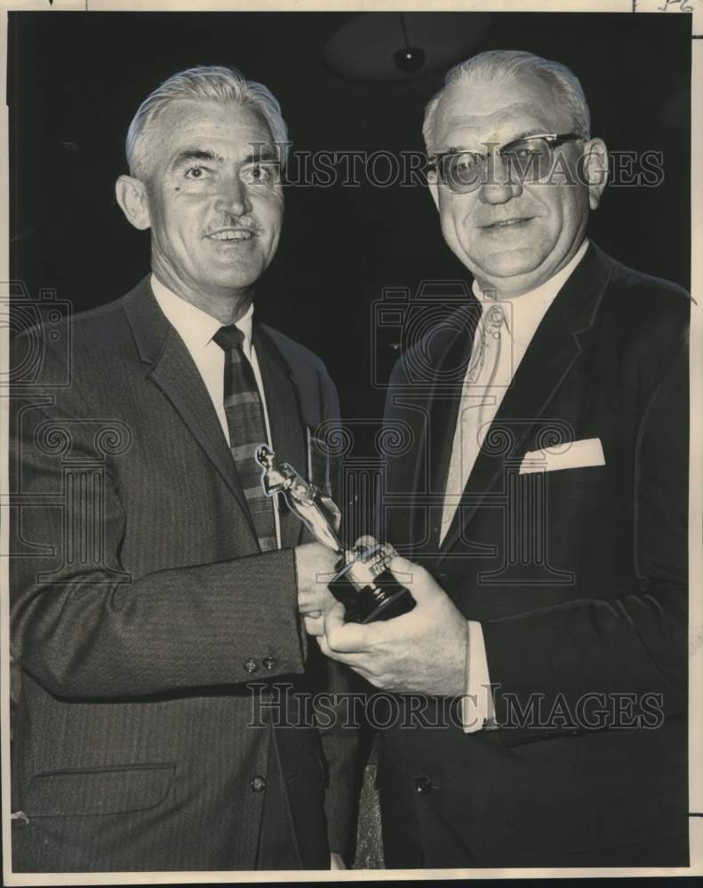 1966 Press Photo Representative F. Edward Hebert and Jack Clifford - noo30942