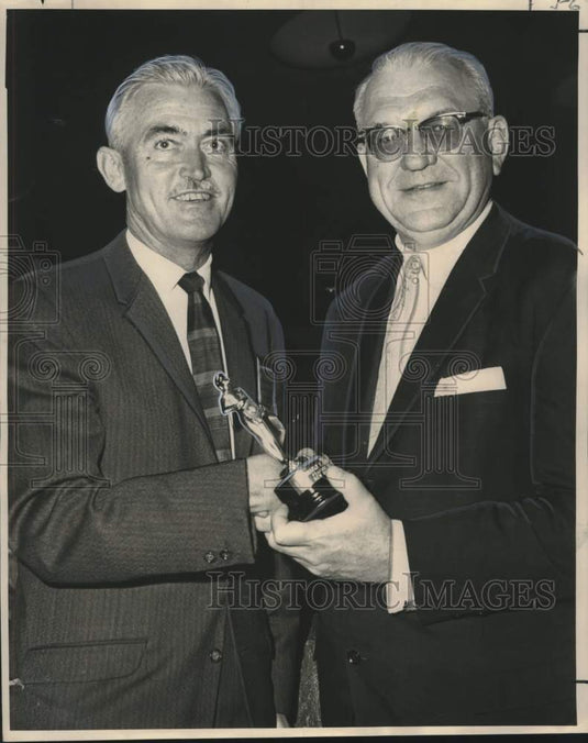 1966 Press Photo Representative F. Edward Hebert and Jack Clifford - noo30942