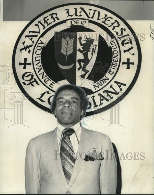 1974 Press Photo Xavier's Harold Hunter, basketball coach & athletic director- Historic Images