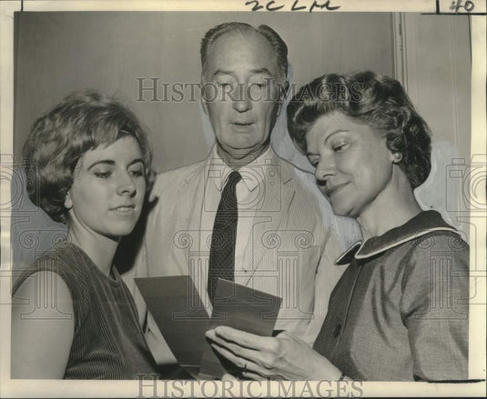 1965 Press Photo Dr. Peter Hanen, head of Music Dept at Newcomb College