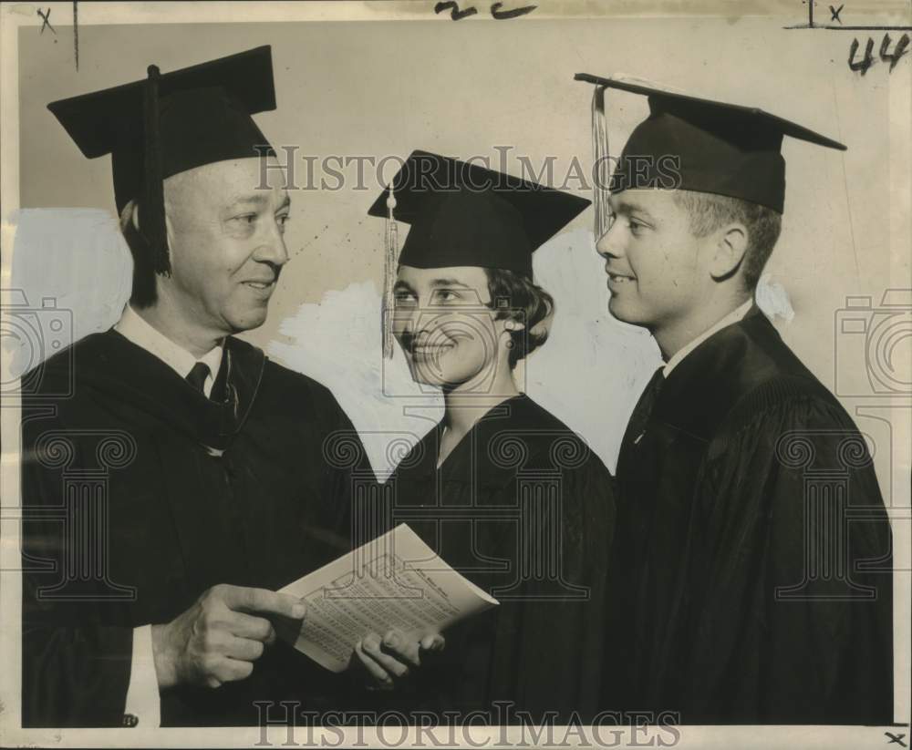 1963 Press Photo New Orleans Baptist Theological Seminary Graduates - noo31223