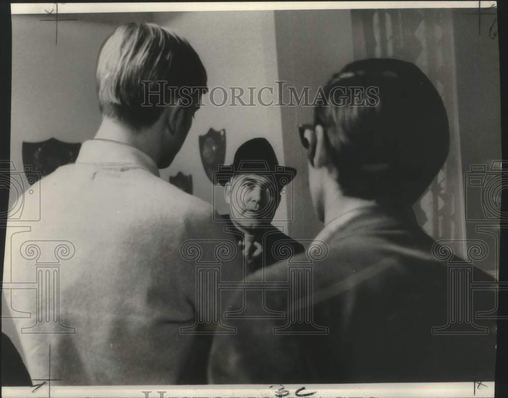1970 Press Photo Rev. Theodore Hesburgh, President of Notre Dame University