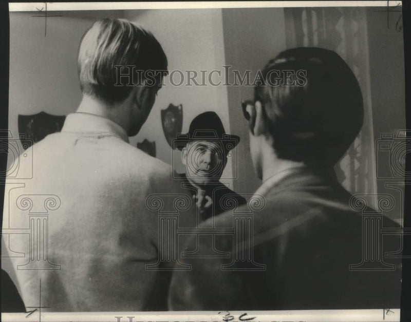 Load image into Gallery viewer, 1970 Press Photo Rev. Theodore Hesburgh, President of Notre Dame University

