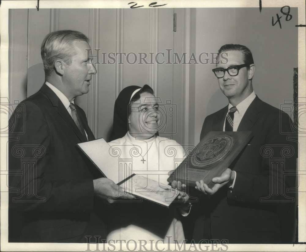 1969 Press Photo Charles C. Gremillion, St. Mary&#39;s Dominican College chairman