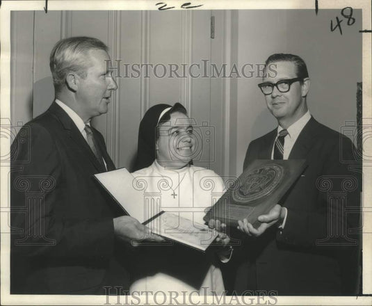 1969 Press Photo Charles C. Gremillion, St. Mary's Dominican College chairman