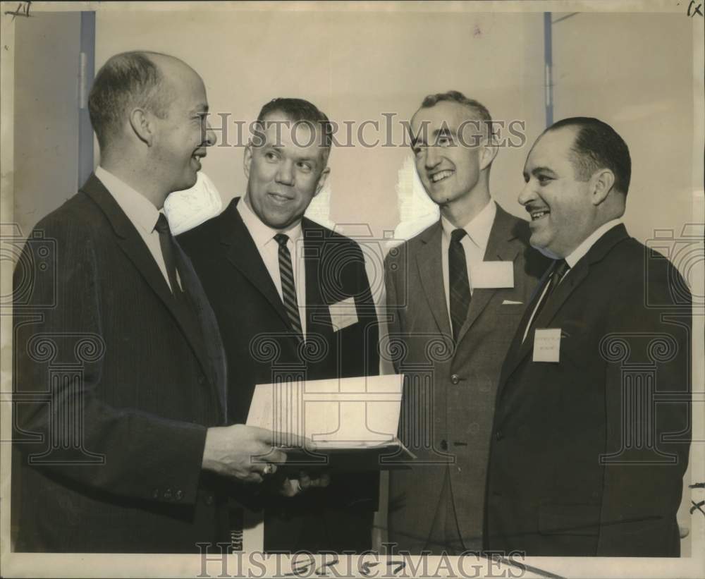 1965 Press Photo Symposium on Computers and Scanning of the Tulane University
