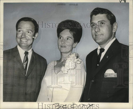 1966 Press Photo New Officers of the New Orleans Junior Chamber of Commerce
