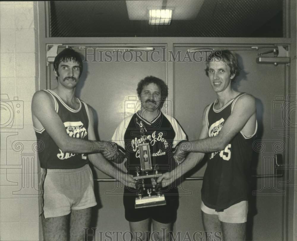 1979 Press Photo Gary Huffman &amp; Doug Rhodes, most valuable players basketball- Historic Images