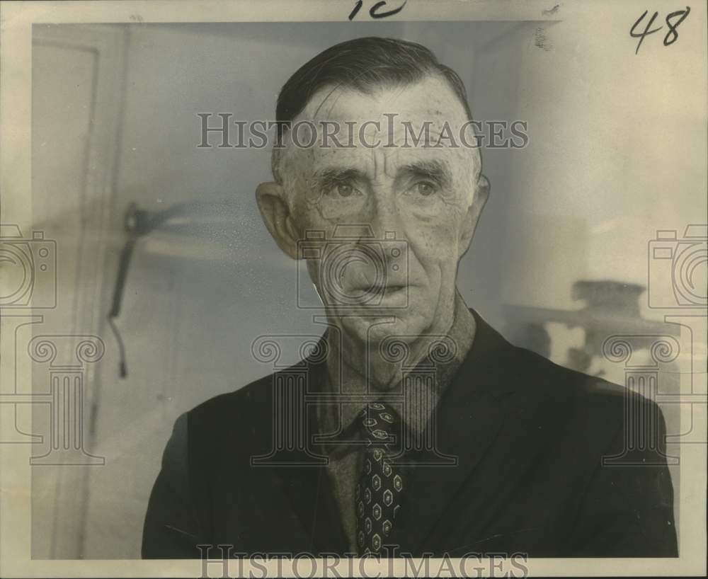1968 Press Photo William Hinphy, Legendary jockey of Useeit at the Fair Grounds