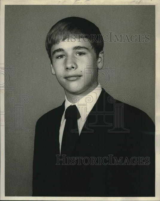 1970 Press Photo Murray Jankus, Winner- Optimist Club Oratory Contest.