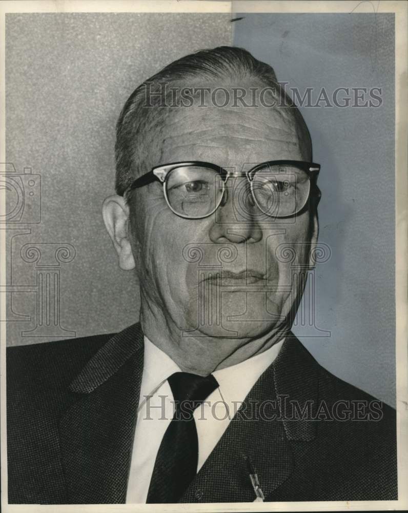 1965 Press Photo John R. Jacobs, President- Camp Street Improvement Association