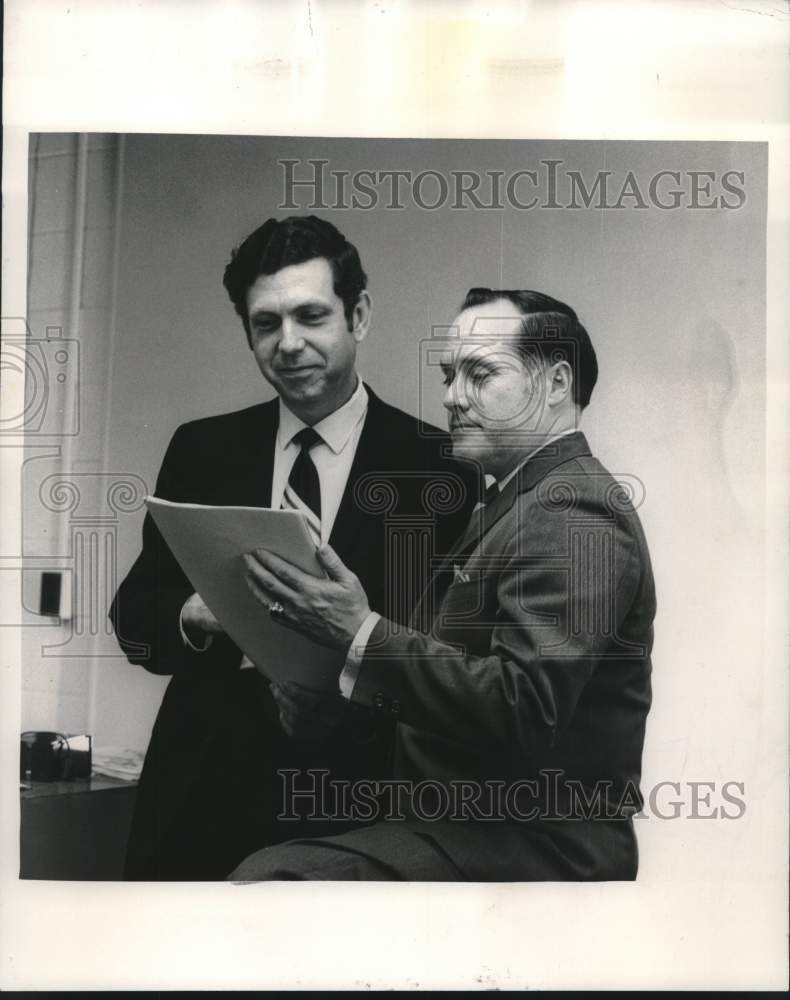 1970 Press Photo Leaders of National Institute for Religious Communications
