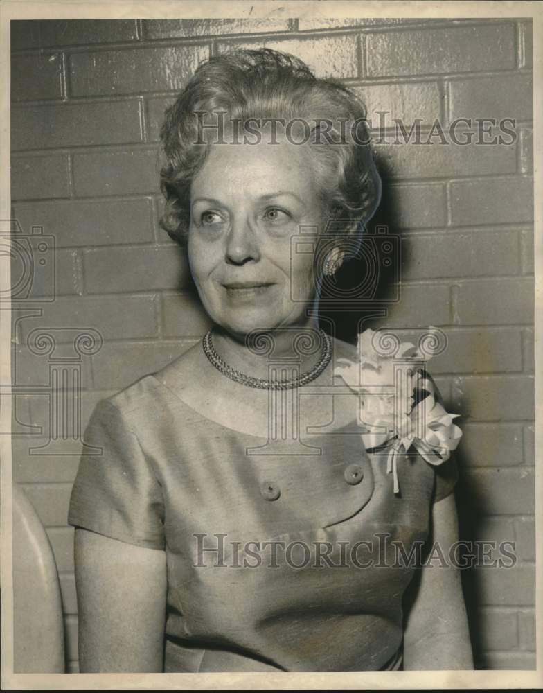 1968 Press Photo New Orleans Medical Assistants Association President