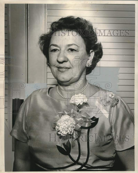 1962 Press Photo Mrs. Paul Jameson, President, Association of Former Delphians