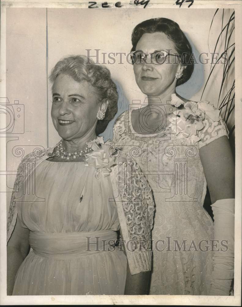 1963 Press Photo Miss Alida Parker and Miss Charlotte Jaynes, Delta Kappa Gamma