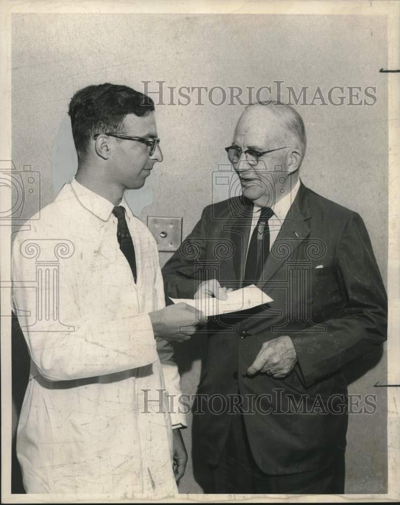 1963 Press Photo Dr. George Jaramillo, Inter-American Friendship &amp; Understanding