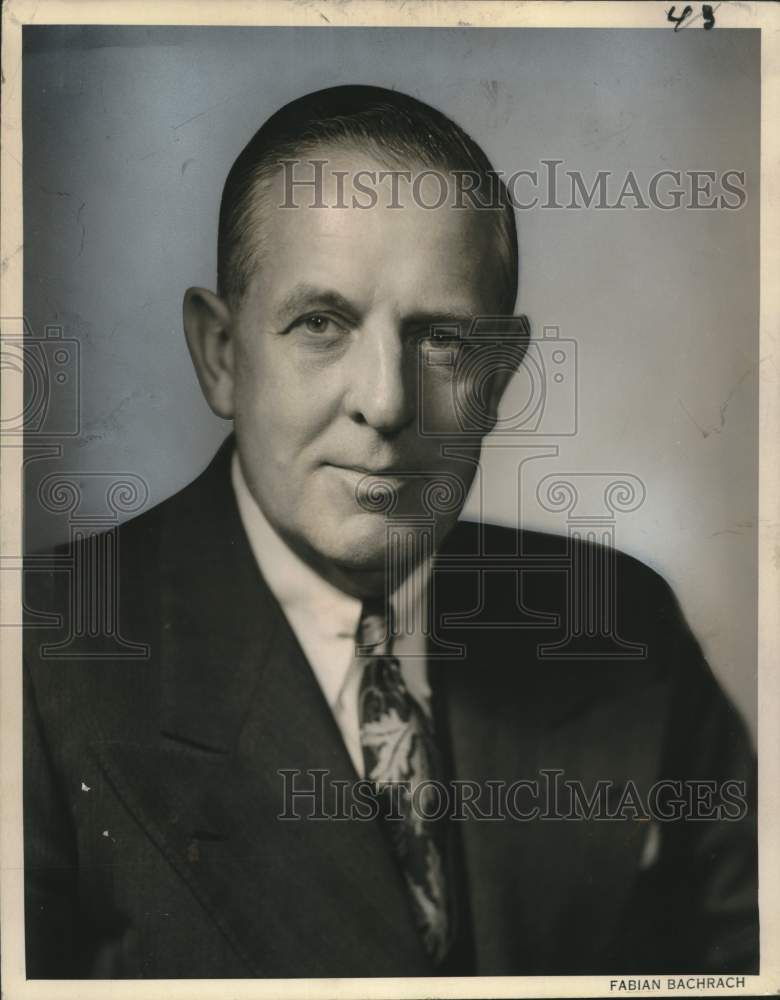 Load image into Gallery viewer, 1959 Press Photo Paul G. Hoffman, administrator of Marshall Plan of foreign aid
