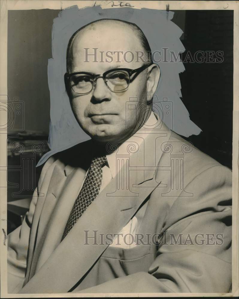 1954 Press Photo K. G. Hoffman and wife won all-expense-paid trip to Hawaii