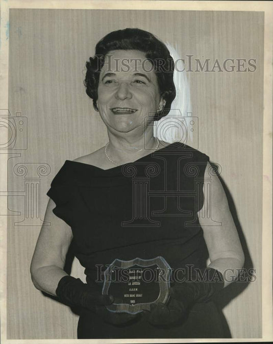 1965 Press Photo Mrs. Wynne Irvine, American Association of University Women