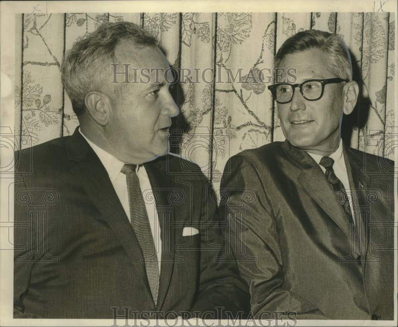 Load image into Gallery viewer, 1966 Press Photo Elroy Eckhardt, Grant Jahncke Construction Industry Association
