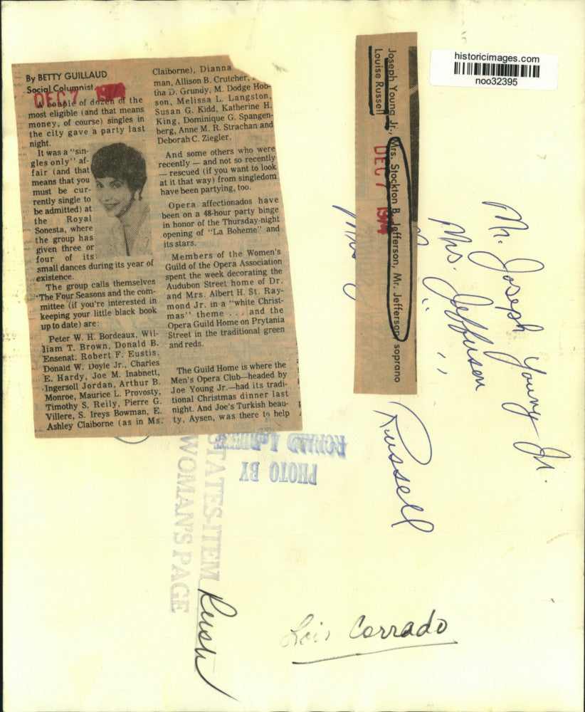 1974 Press Photo The Four Seasons Committee meeting at Royal Sonesta Hotel