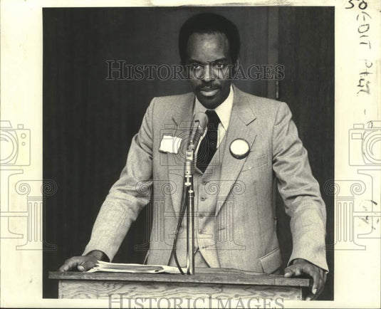 1979 Press Photo William Jefferson, Candidate, Senate- 6th District Eagan