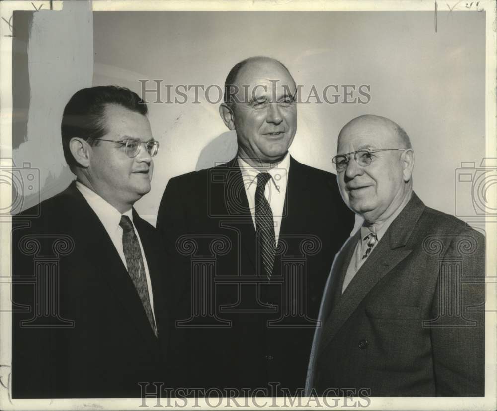 1958 Press Photo Officers of the Associated General Contractors of America