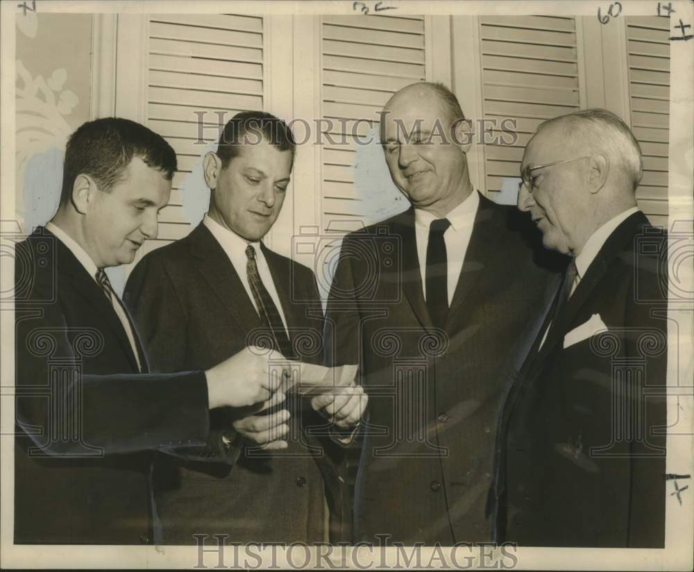 1958 Press Photo Attendees at Greater New Orleans, Inc., Luncheon- Historic Images