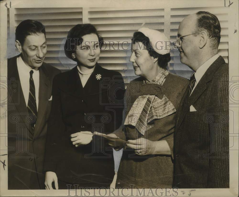1955 Press Photo New Officers of the New Orleans Advertising Club - noo32740