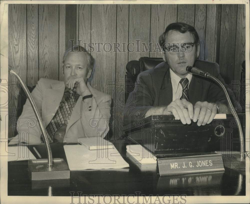 1972 Press Photo Clark Hoffpauer, Wildlife &amp; Fisheries Commission, Louisiana