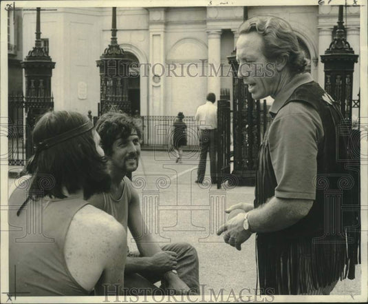 1971 Press Photo Leo Humphrey Witnesses For Jesus - noo32832