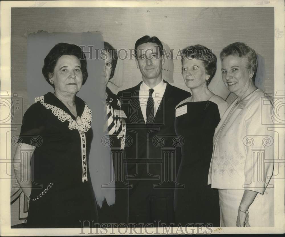 1968 Press Photo participants at Conference of University Women in New Orleans