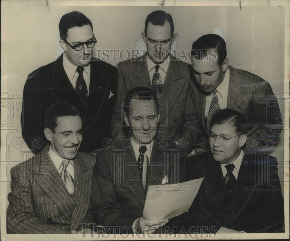 1949 Press Photo Officers of New Orleans Dental Association - noo32856