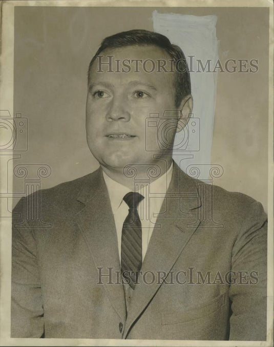 1968 Press Photo W. Lyle Kiser, president New Olreans Toastmasters Club